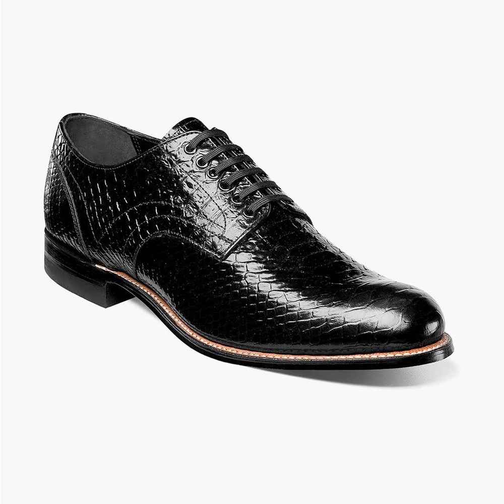 STACY ADAMS ANACONDA PLAIN TOE OXFORD